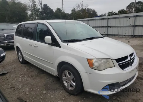 2013 Dodge Grand Caravan Sxt из США, поврежденный, VIN 2C4RDGCGXDR528654